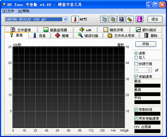 HD Tune Pro v4.60 汉化注册版