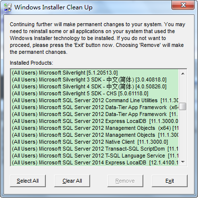  Windows Install Clean Up （msicuu） 微软程序卸载工具