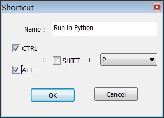 在Notepad++ 中直接运行python代码